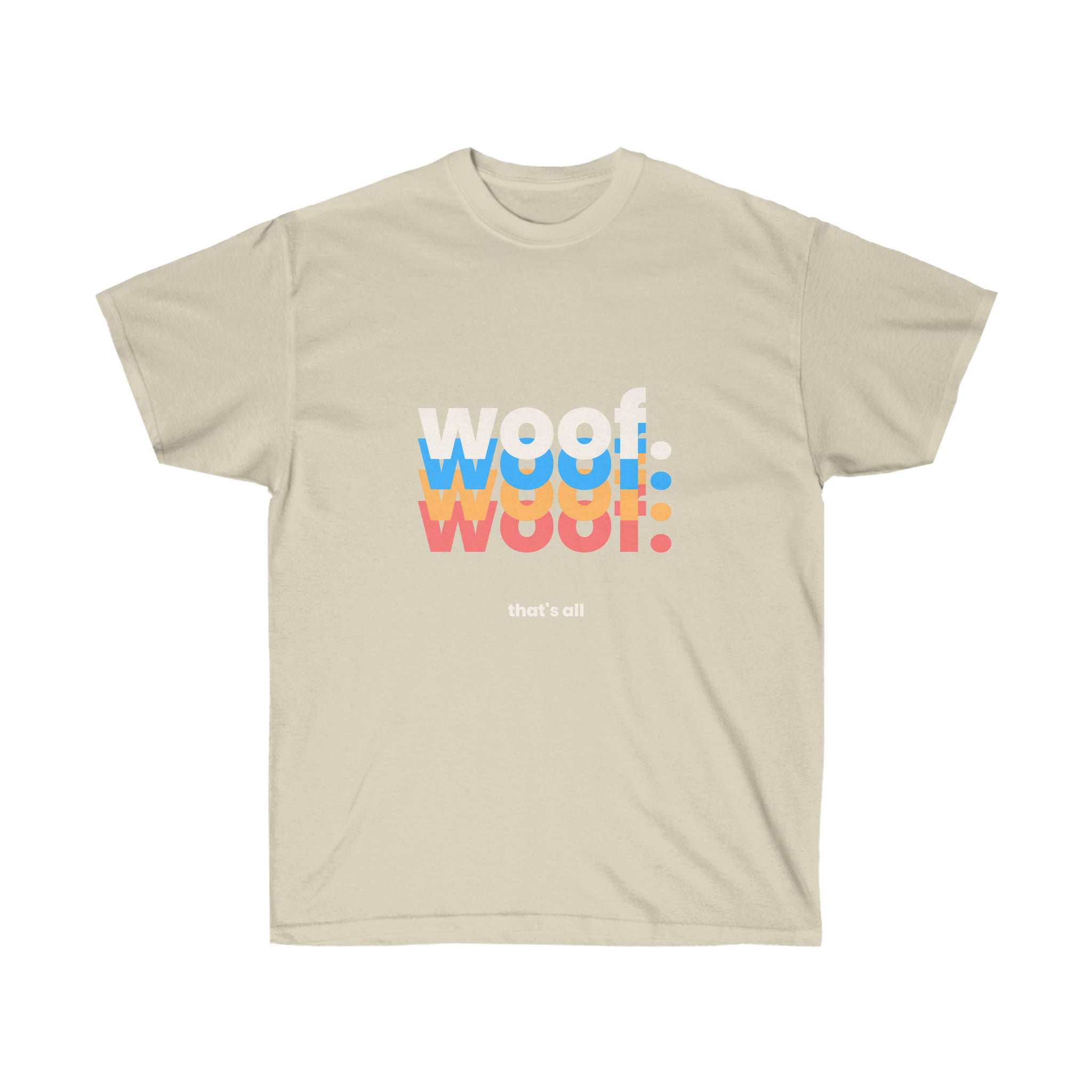 "Woof" Tee