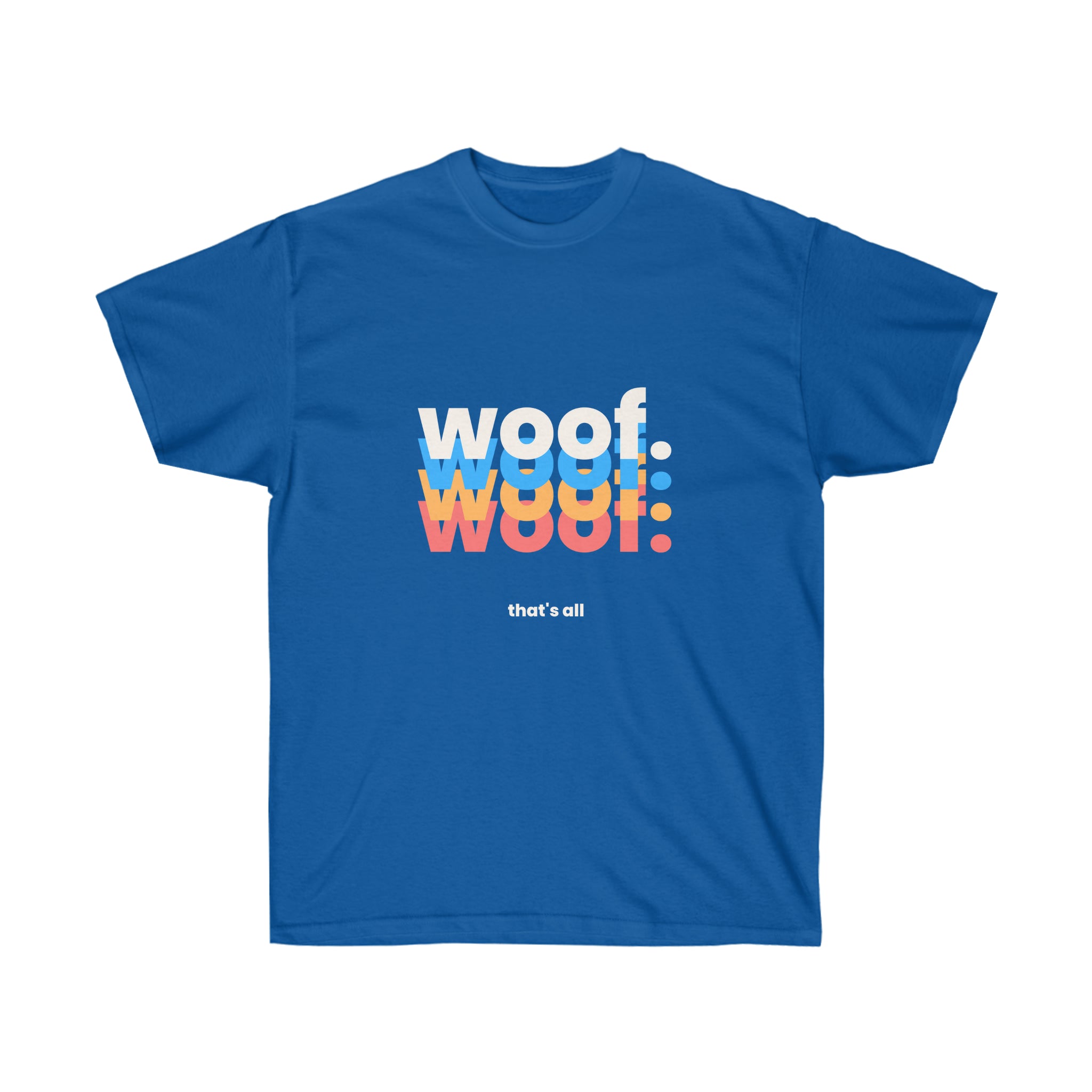 "Woof" Tee