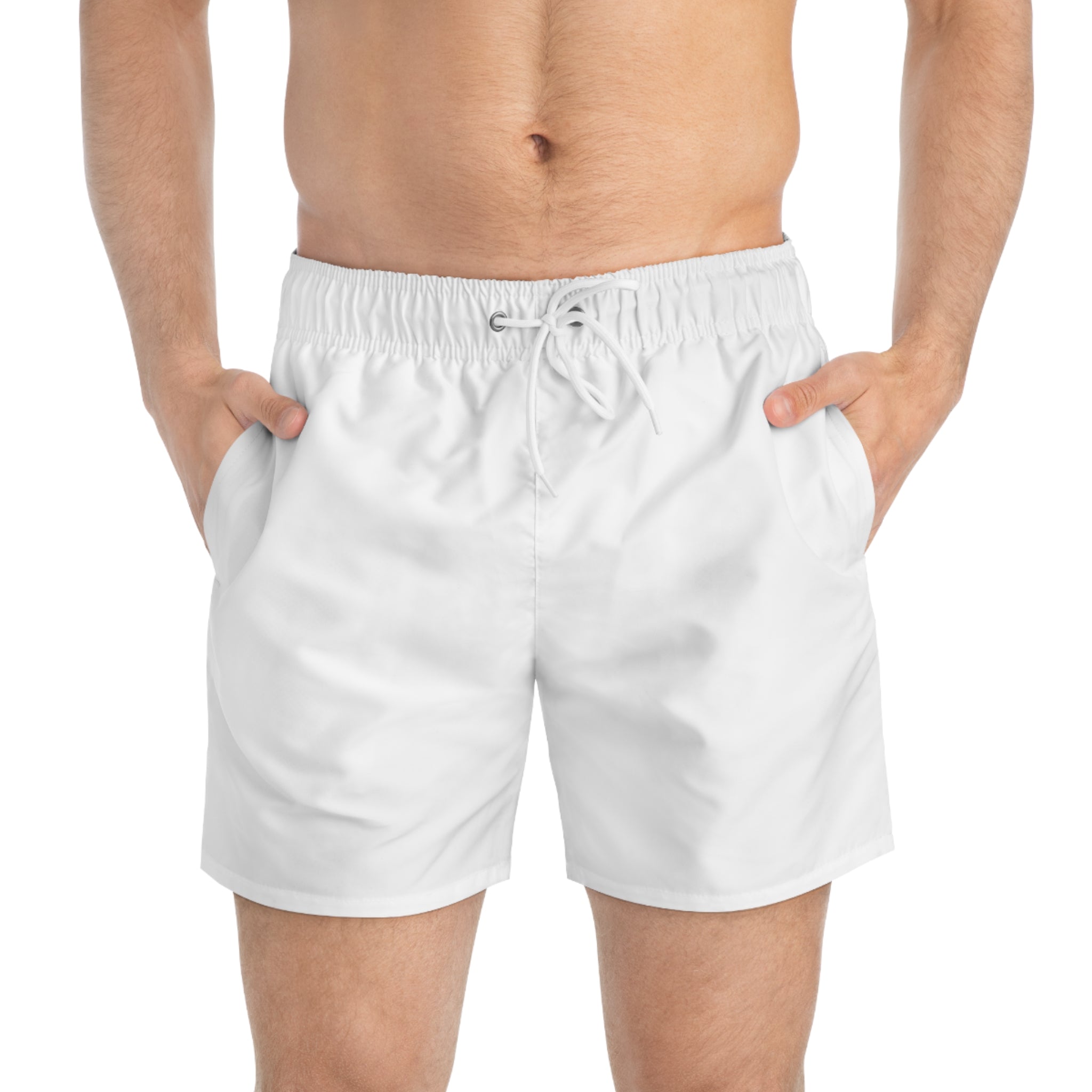 Mens "Woof" swim trunks