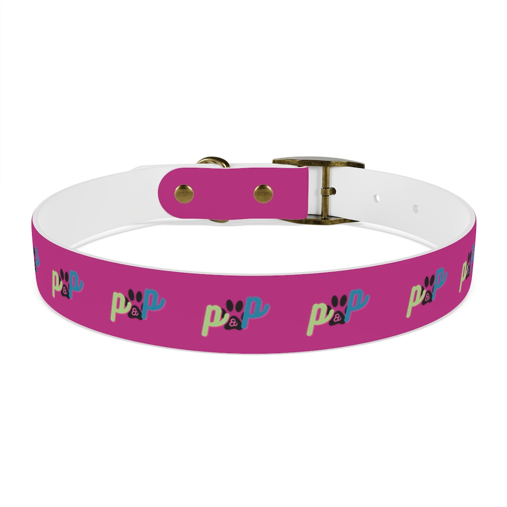 P&P Dog Collar - Pink