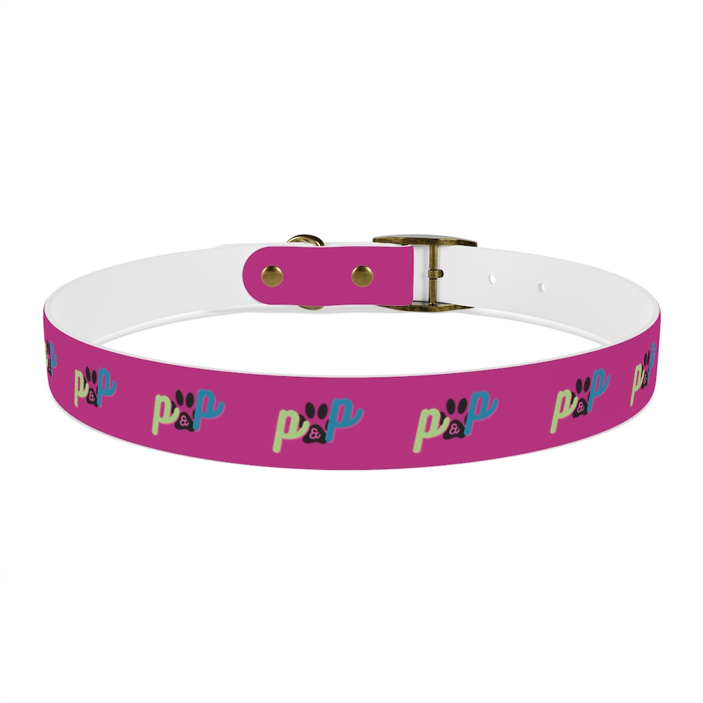 P&P Dog Collar - Pink