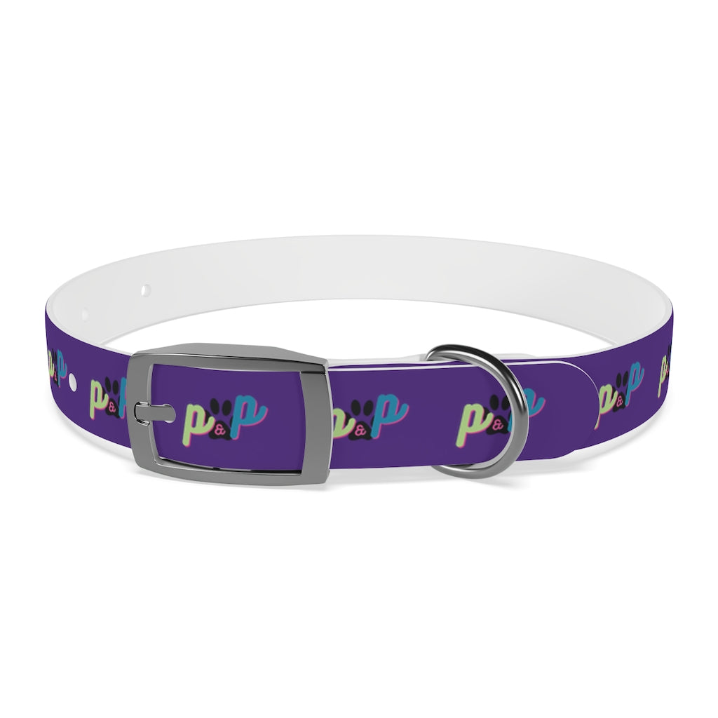 P&P Dog Collar - Purple