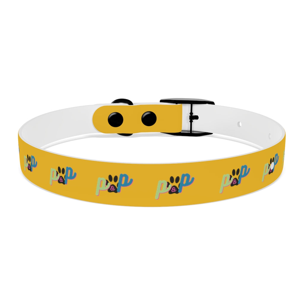 P&P Dog Collar - Yellow