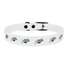 P&P Dog Collar - White