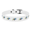 P&P Dog Collar - White