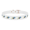 P&P Dog Collar - White