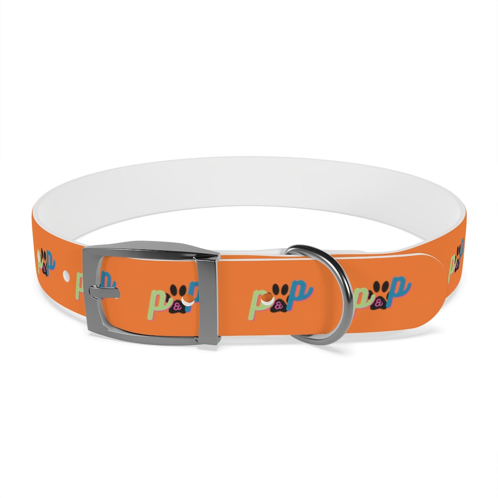 P&P Dog Collar - Orange