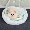 Plush Pet Bed with Snuggle Spot