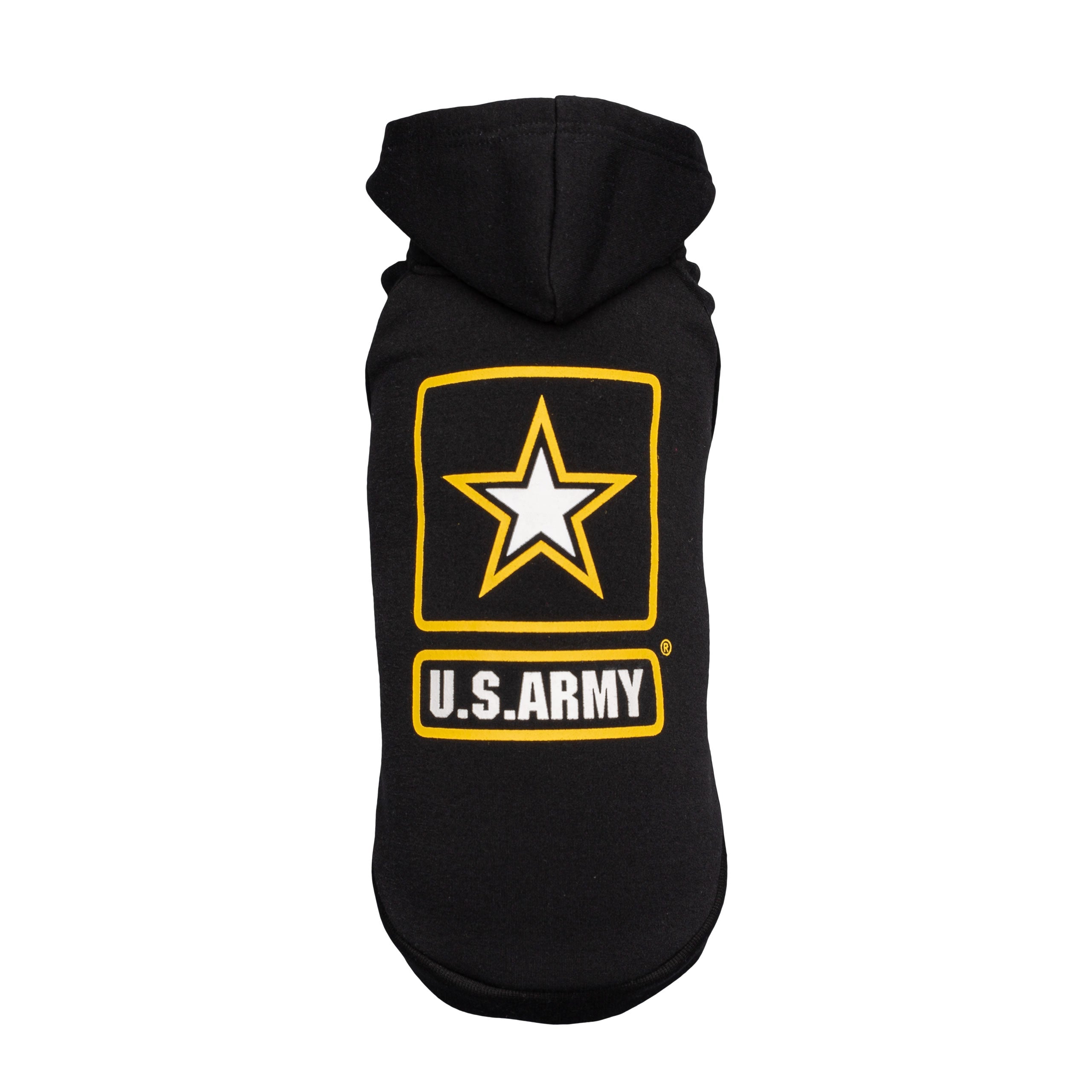 Hooded Dog Fleece - Army