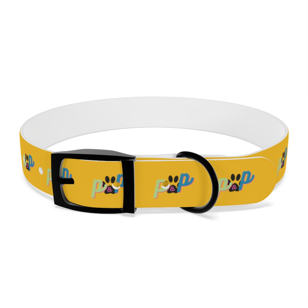 P&P Dog Collar - Yellow