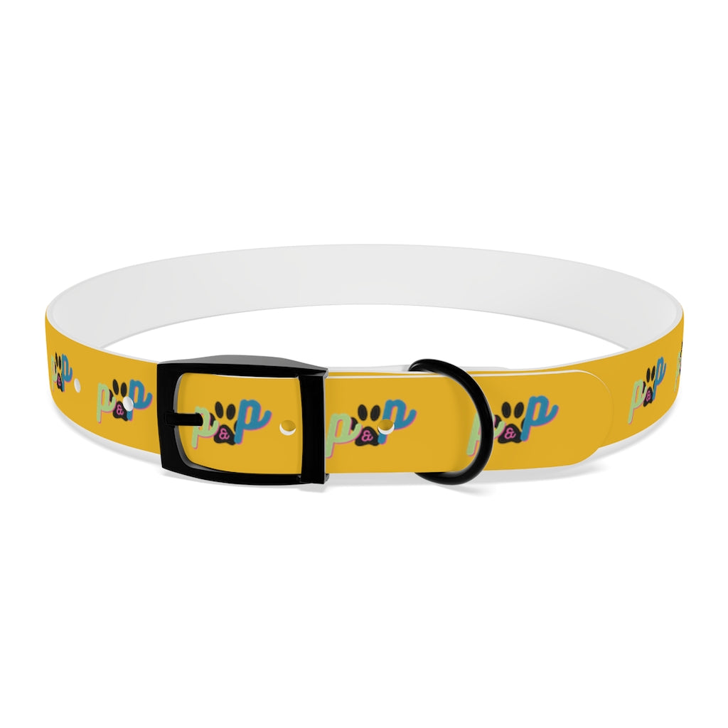 P&P Dog Collar - Yellow