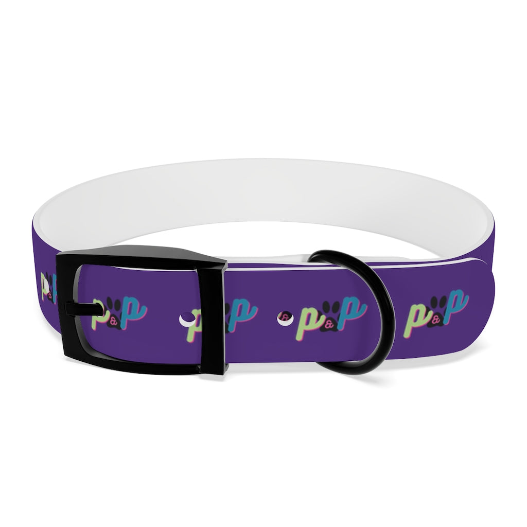 P&P Dog Collar - Purple