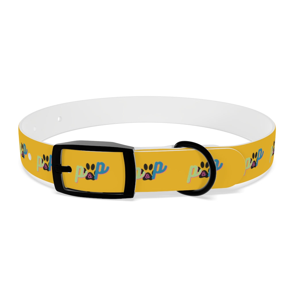 P&P Dog Collar - Yellow