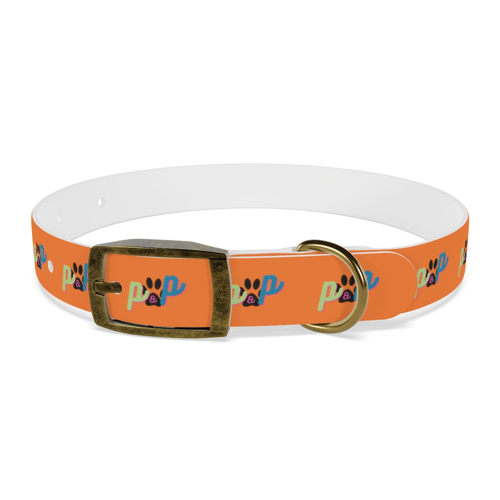 P&P Dog Collar - Orange