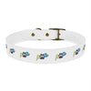 P&P Dog Collar - White