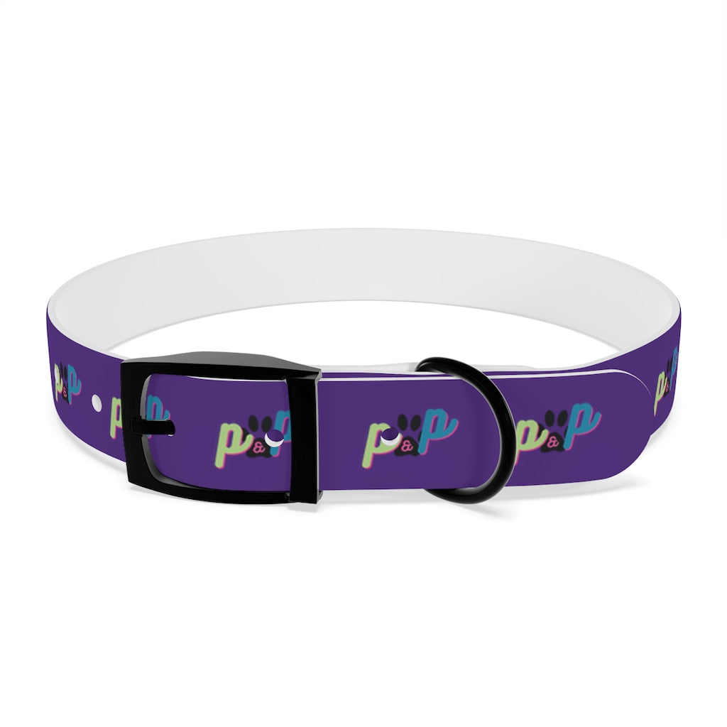 P&P Dog Collar - Purple