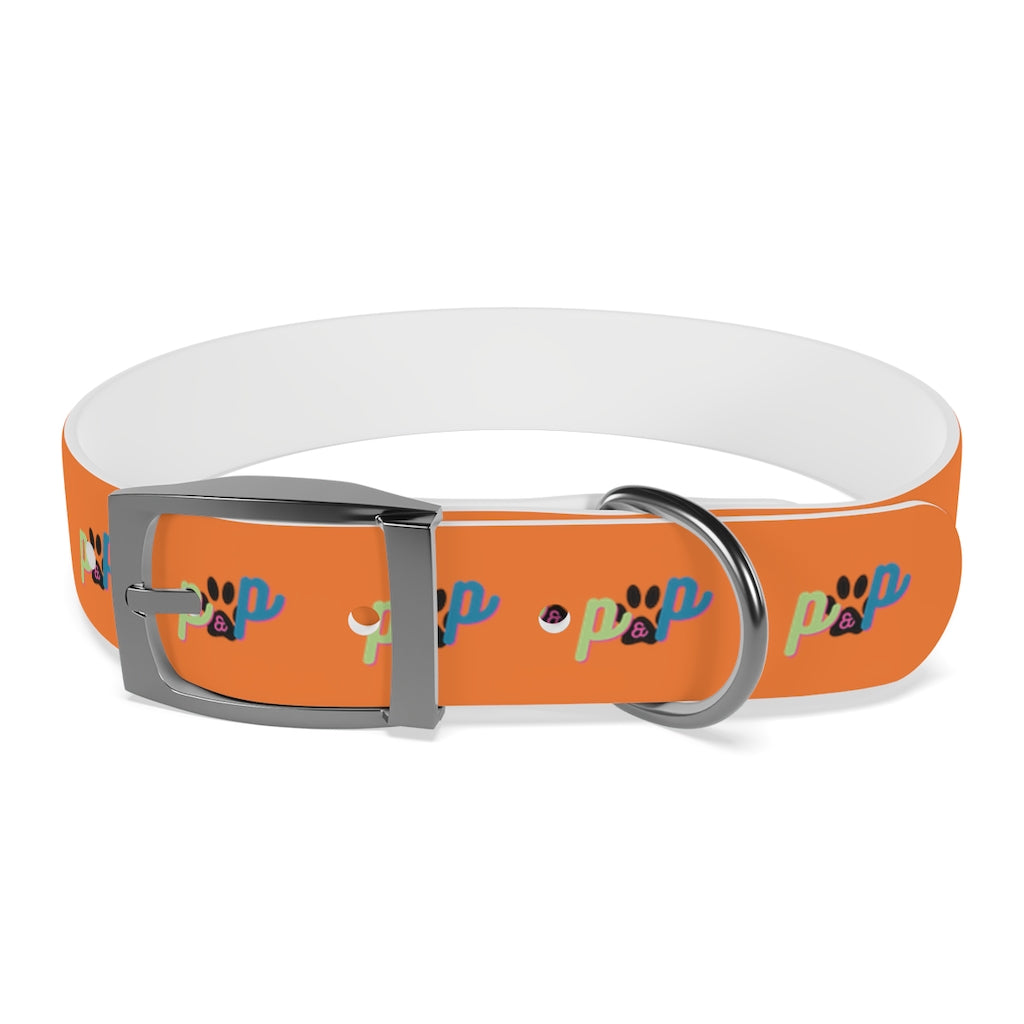 P&P Dog Collar - Orange