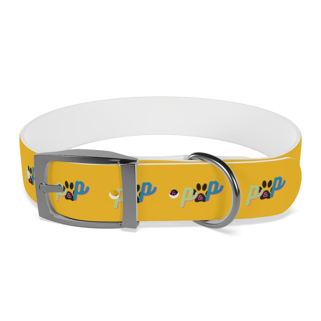 P&P Dog Collar - Yellow