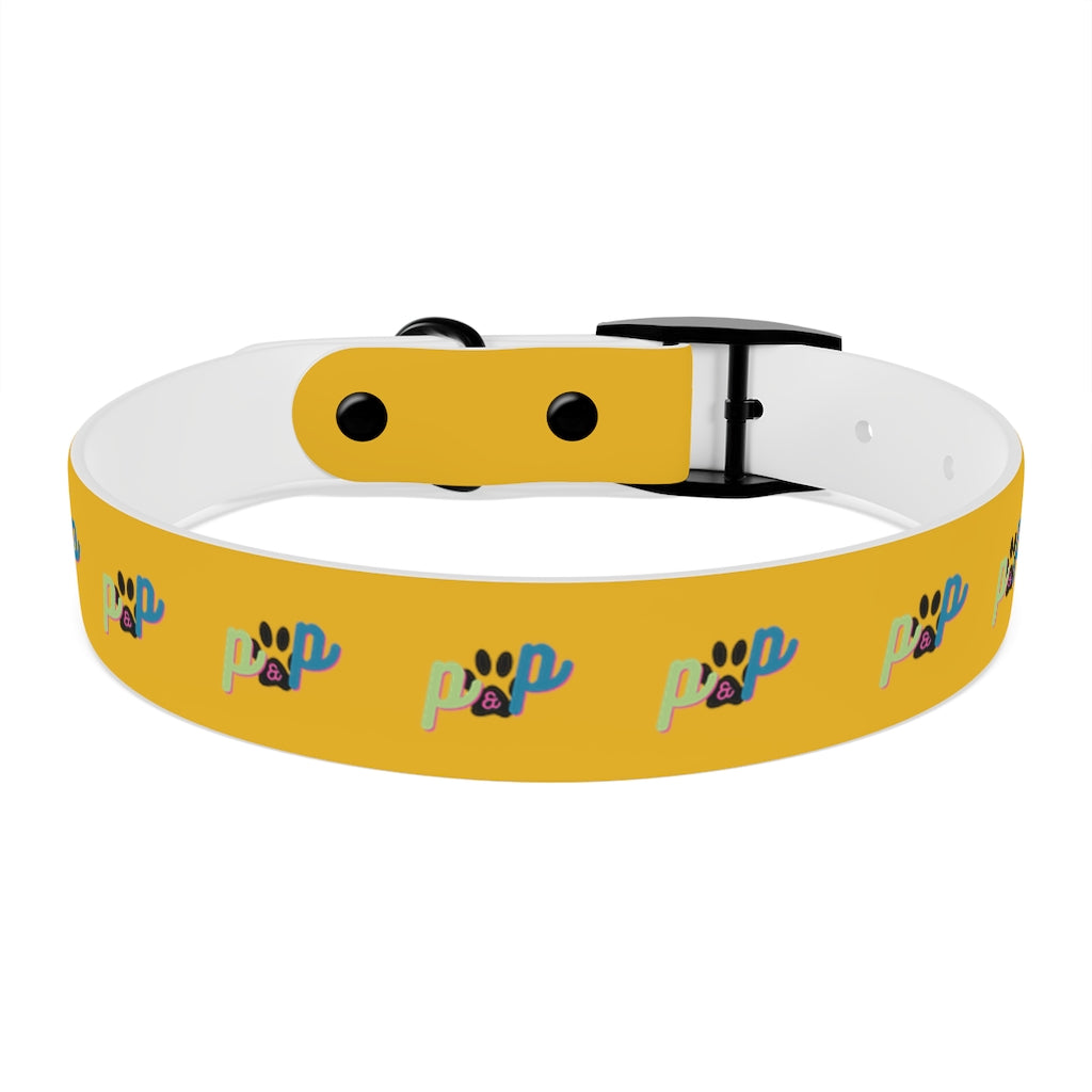 P&P Dog Collar - Yellow