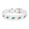 P&P Dog Collar - White