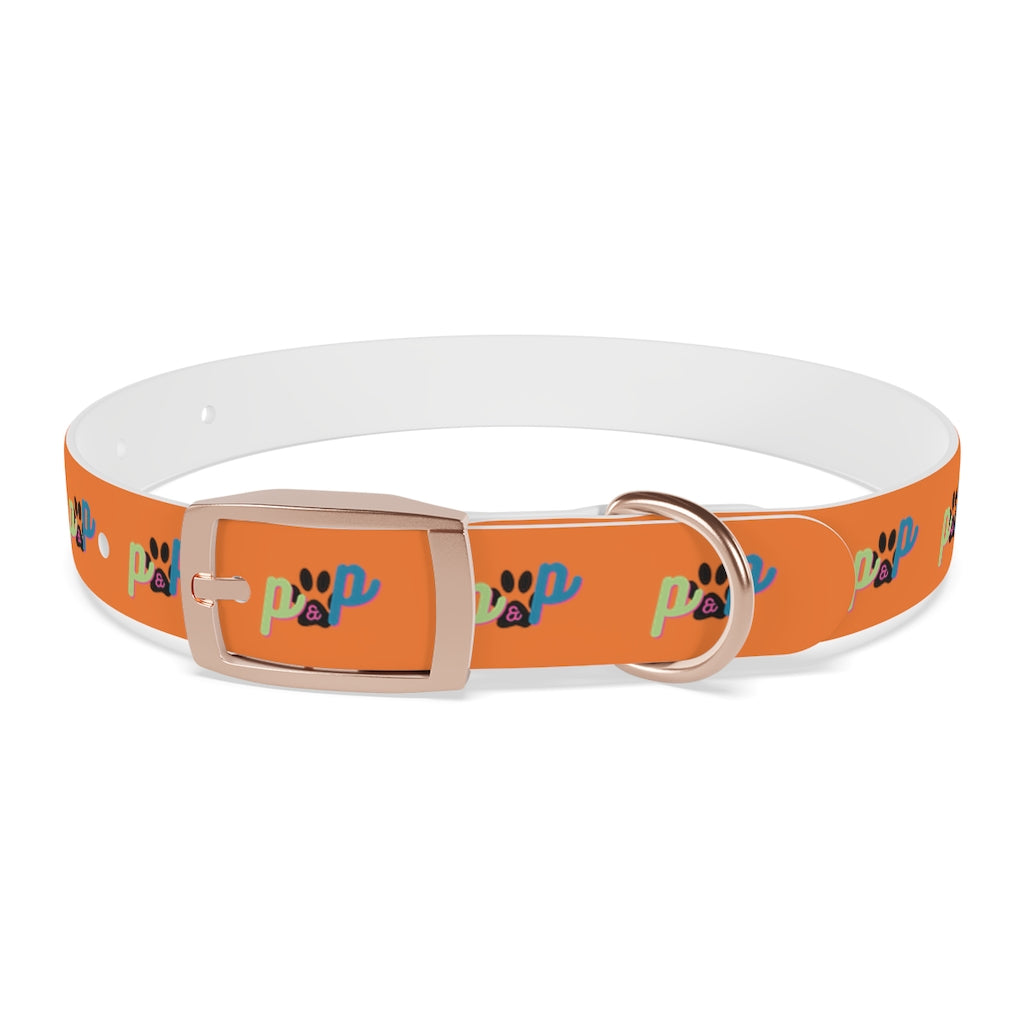 P&P Dog Collar - Orange