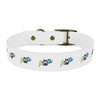 P&P Dog Collar - White