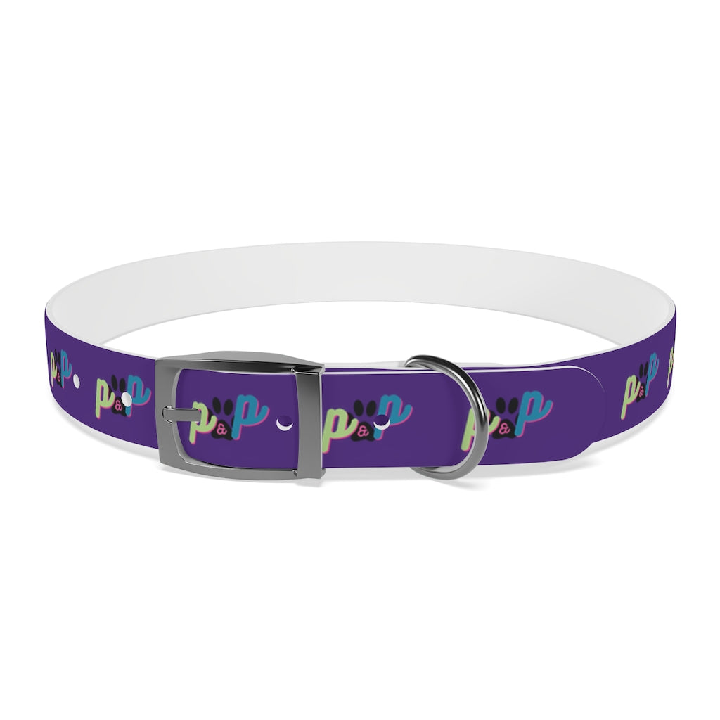 P&P Dog Collar - Purple