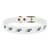 P&P Dog Collar - White