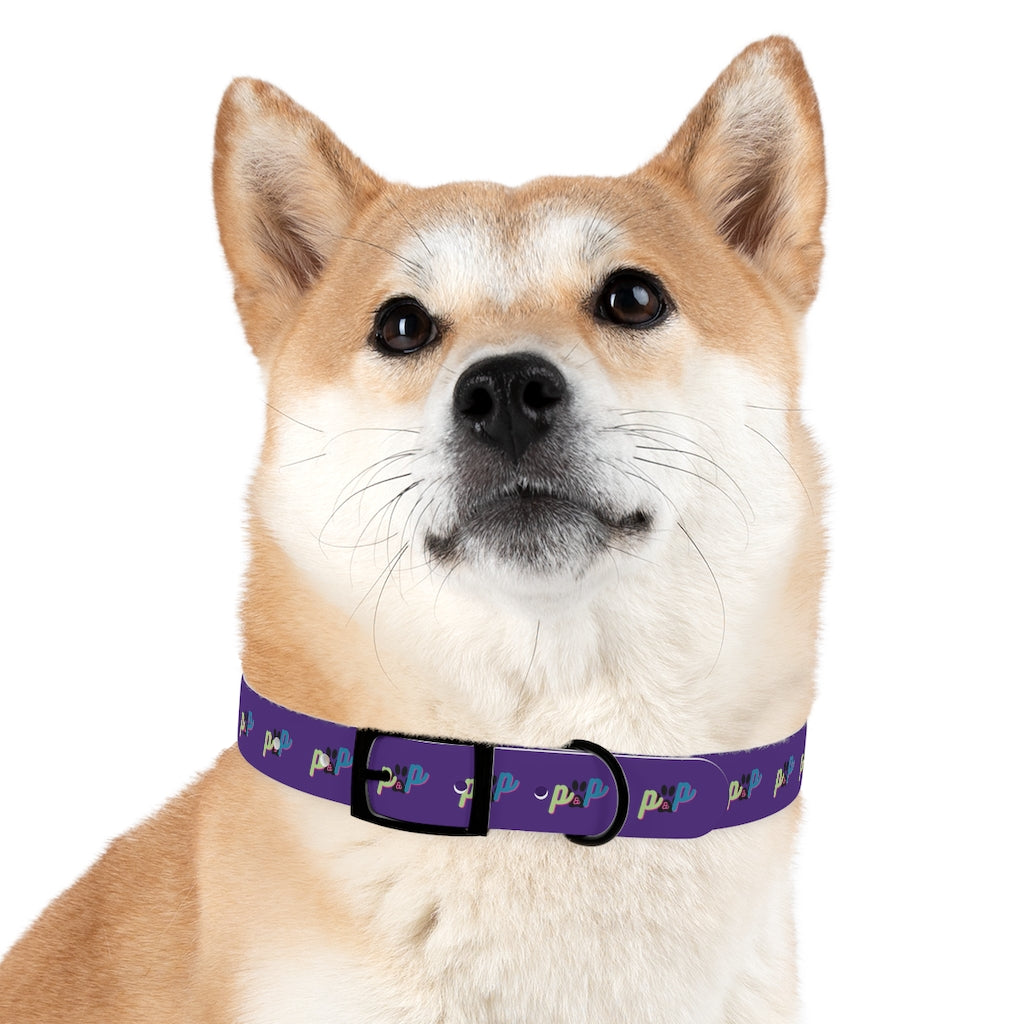 P&P Dog Collar - Purple