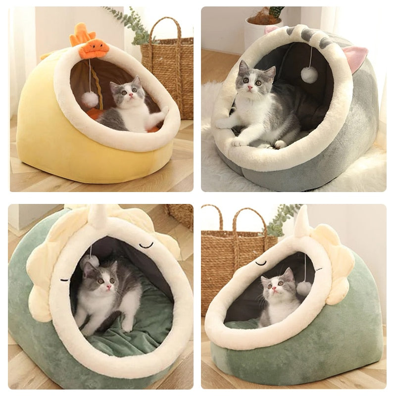 Chicken, Dragon, and Rabbit Warm Cat Basket