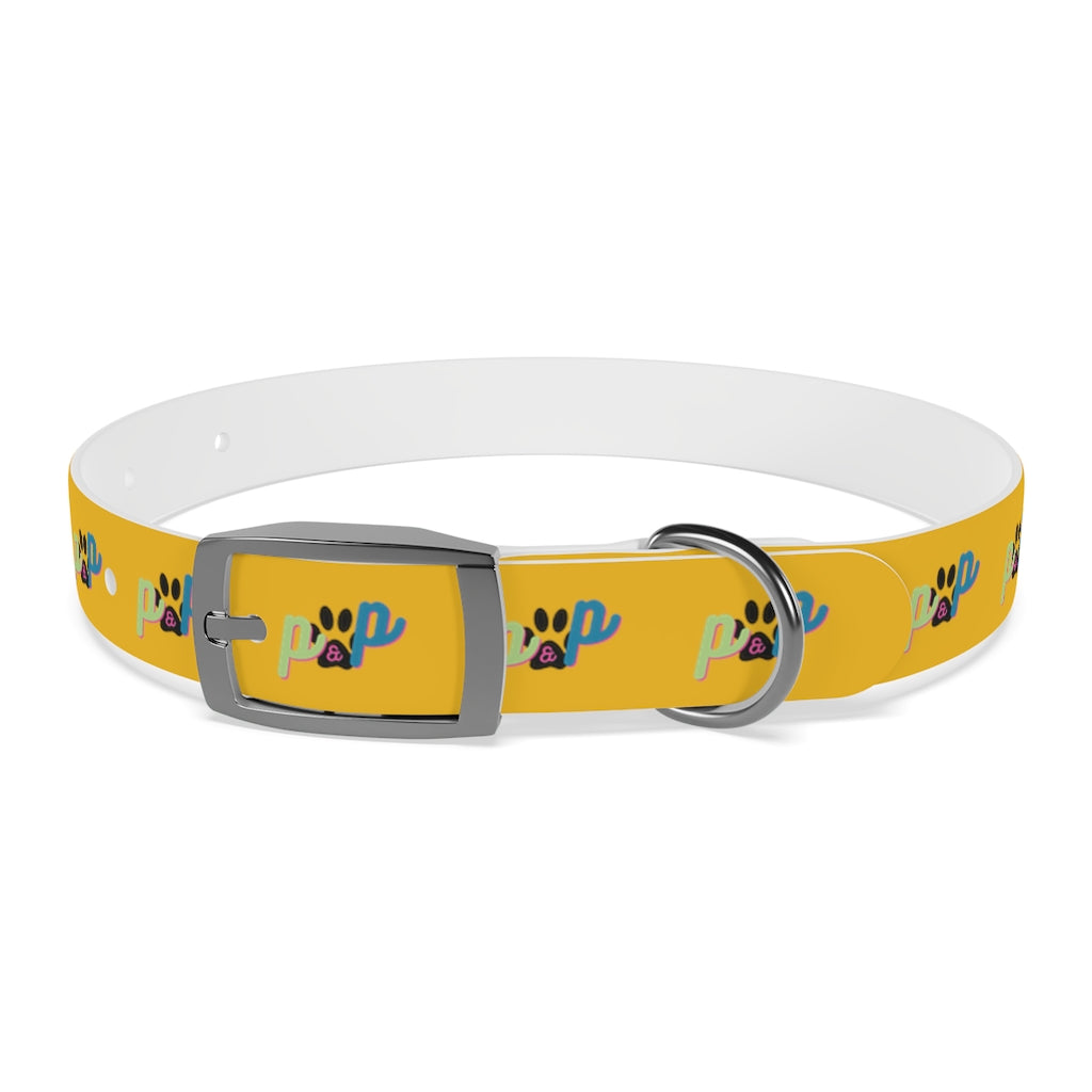 P&P Dog Collar - Yellow