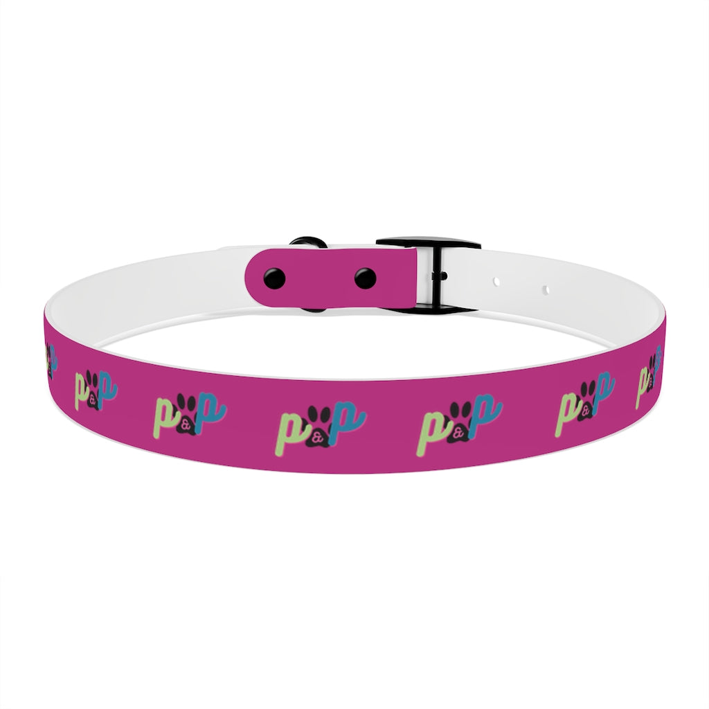 P&P Dog Collar - Pink