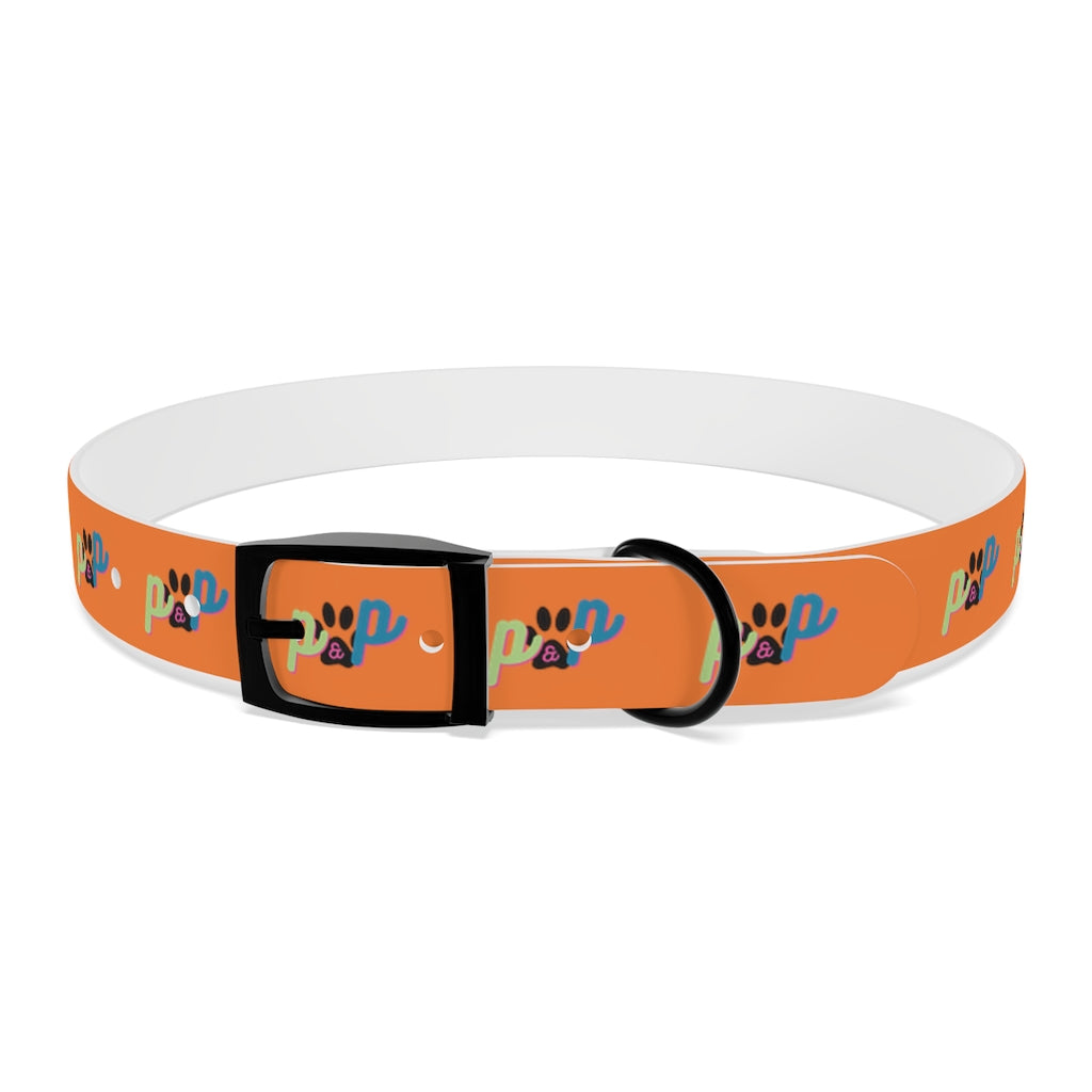 P&P Dog Collar - Orange