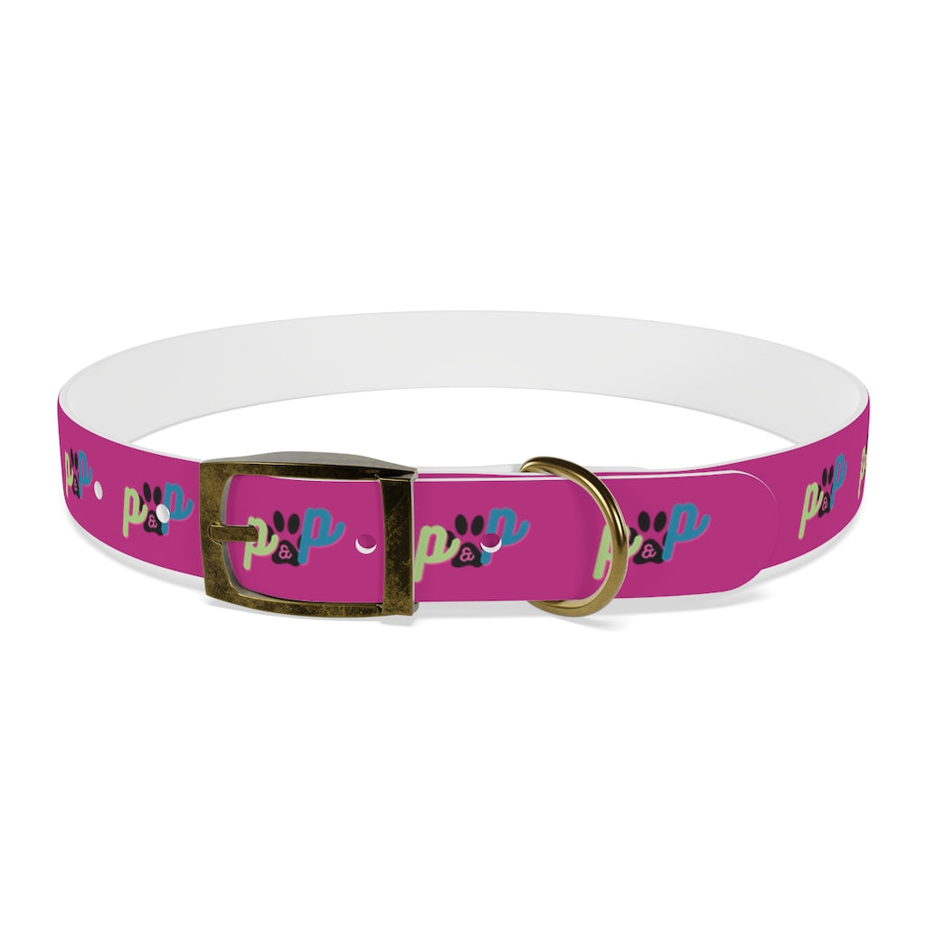 P&P Dog Collar - Pink