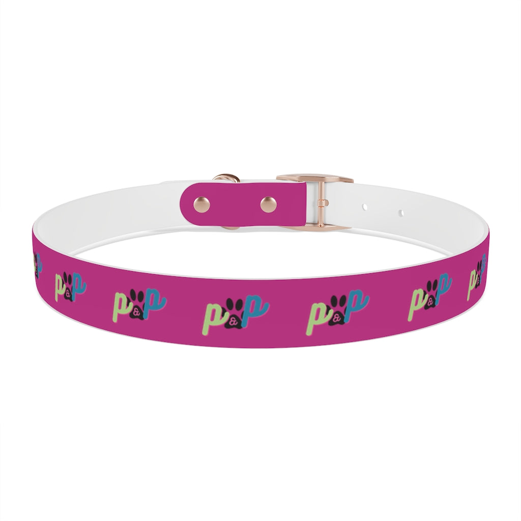 P&P Dog Collar - Pink