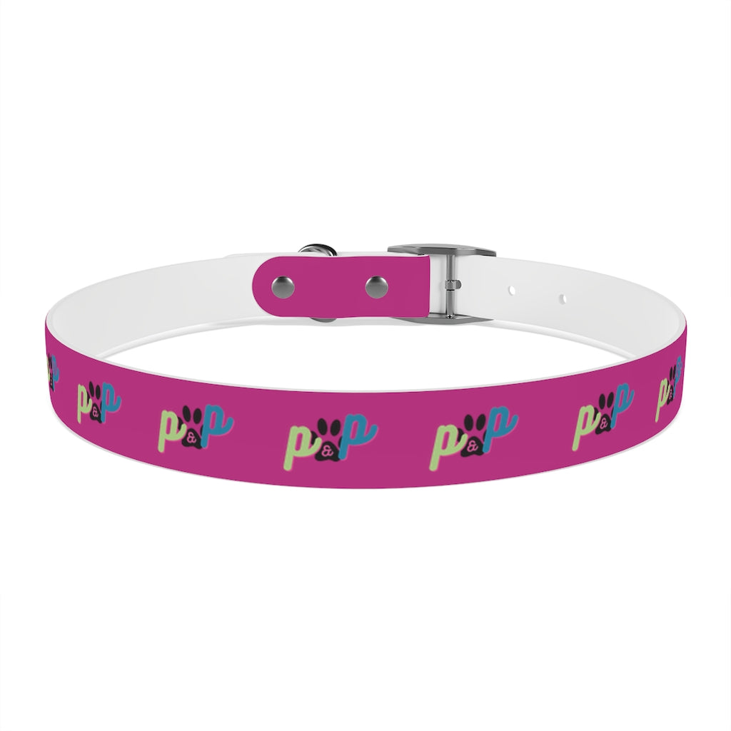 P&P Dog Collar - Pink