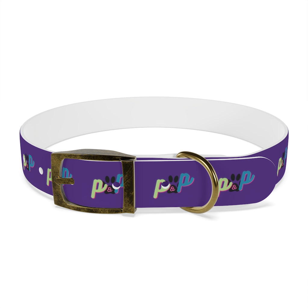 P&P Dog Collar - Purple