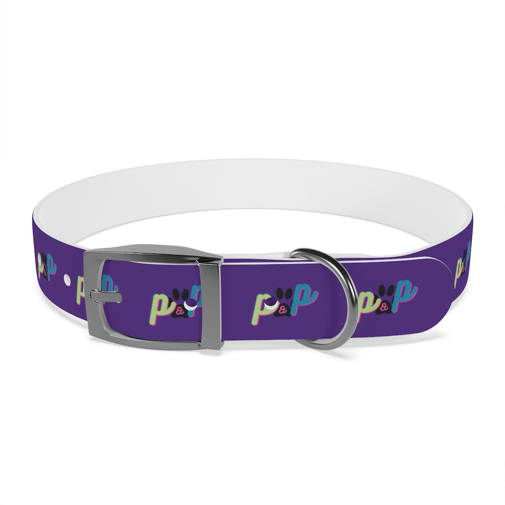 P&P Dog Collar - Purple