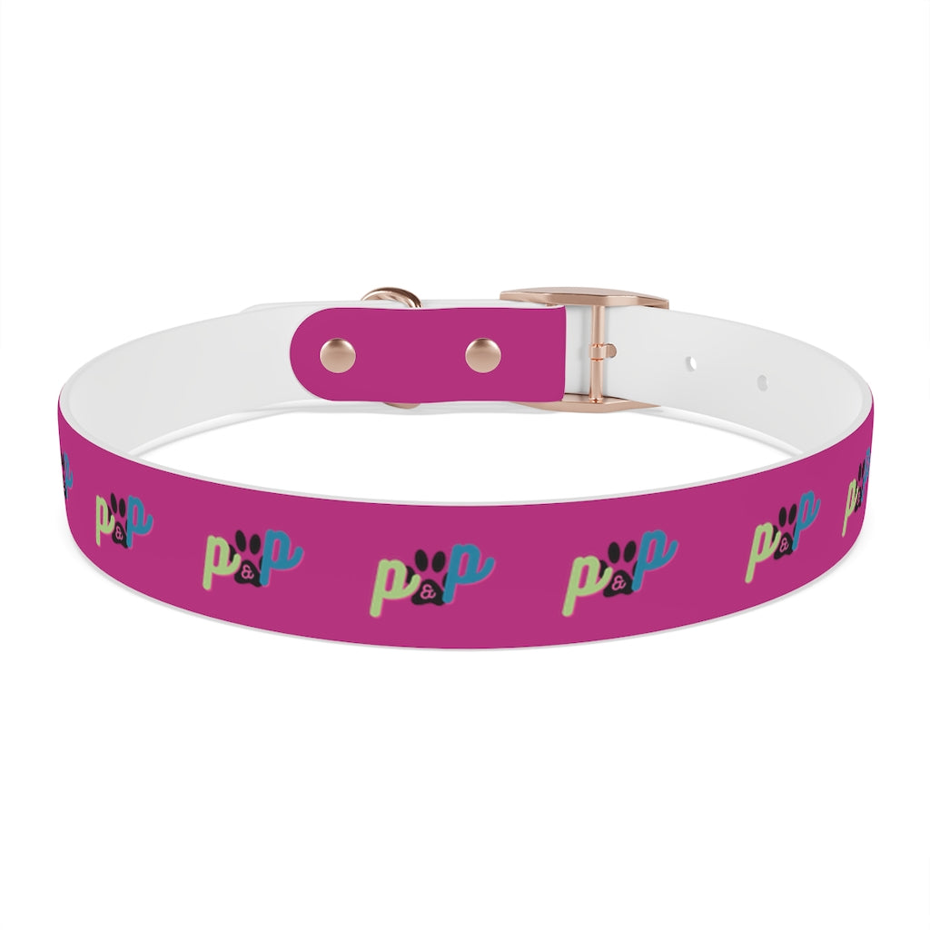 P&P Dog Collar - Pink