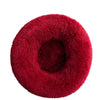 Donut-Shaped Plush Pet Bed