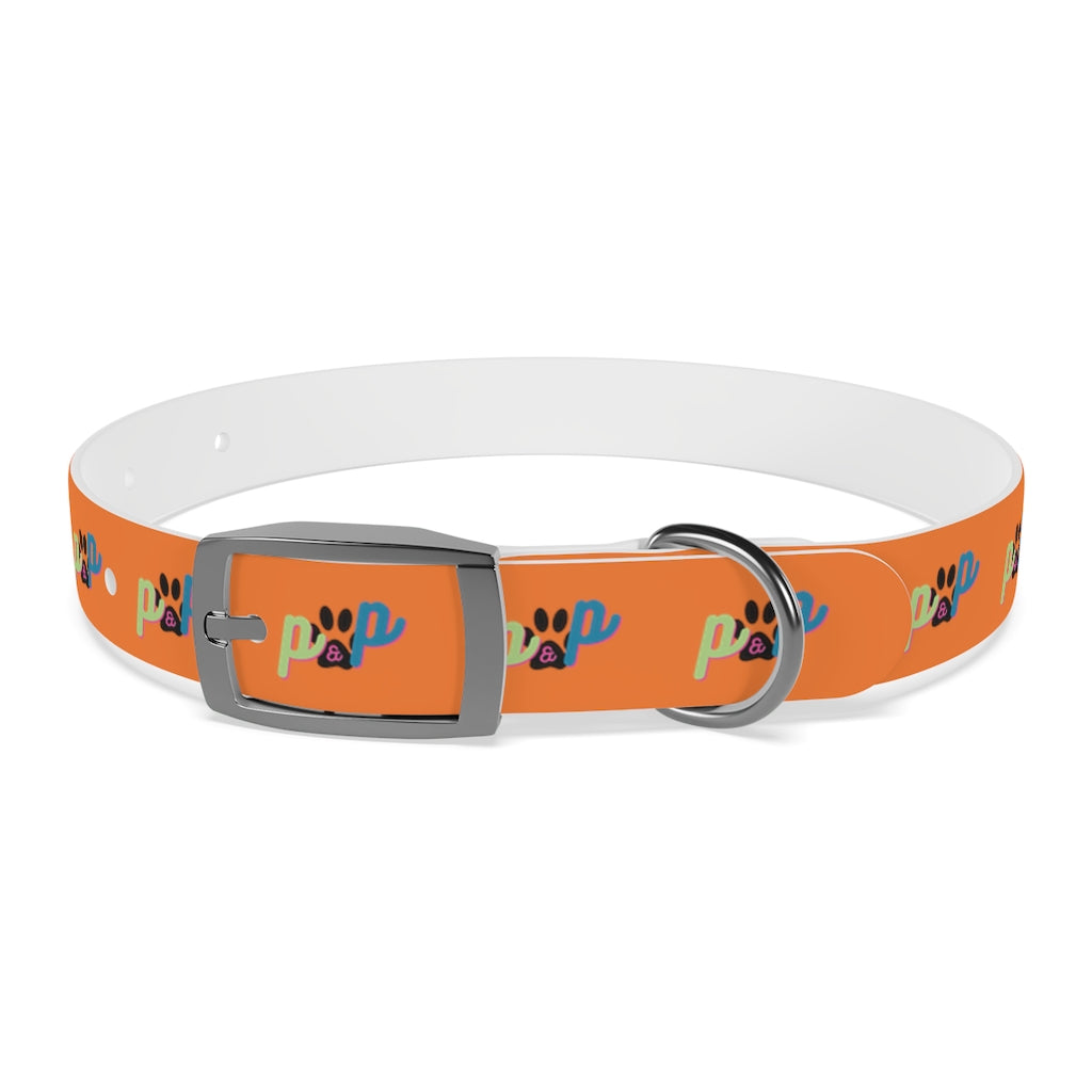 P&P Dog Collar - Orange