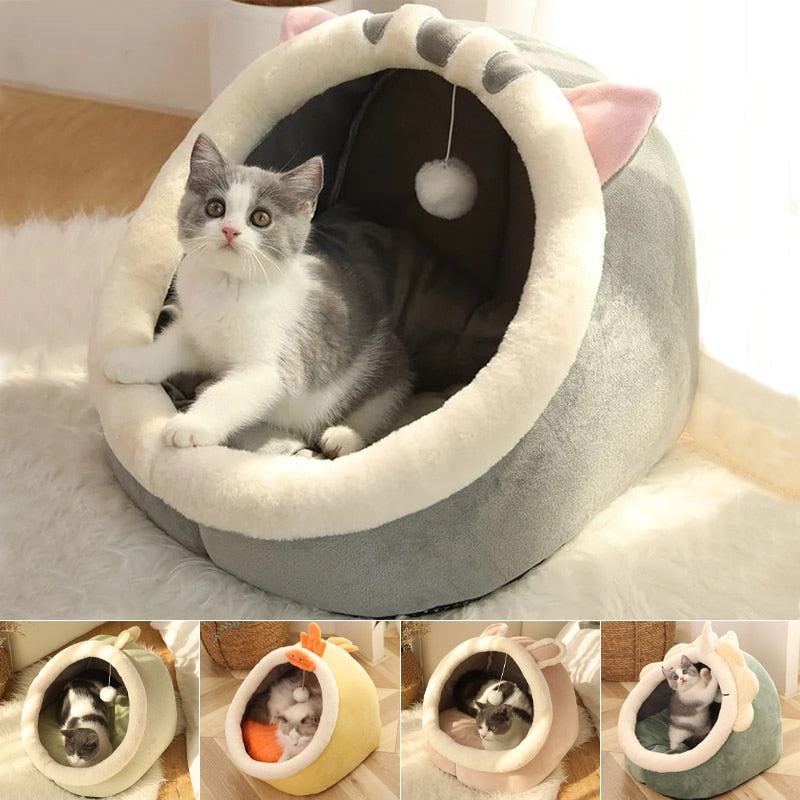 Chicken, Dragon, and Rabbit Warm Cat Basket